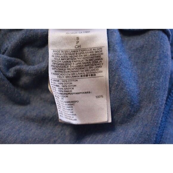 Banana Republic Mens Small Duofold Crewneck Sweater Knit Top Long Sleeve Blue - Picture 8 of 8